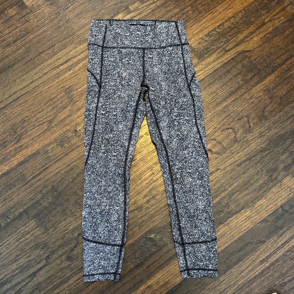 lululemon athletica Speckled Gray Kids Leggings